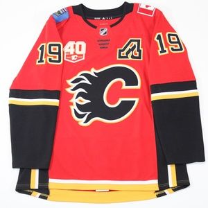 Calgary Flames Matthew Tkachuk Adidas Authentic jersey 52